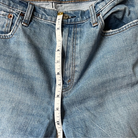 Abercrombie & Fitch The Mom High Rise Jeans Short  Medium Wash - Picture 12 of 16